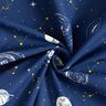 Decor Fabric Glow in the dark constellation – navy blue/light yellow,  thumbnail number 5