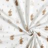Cotton Jersey Cute Bunnies Digital Print – ivory,  thumbnail number 3