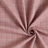 Prince of Wales check cotton blend – white/burgundy,  thumbnail number 3