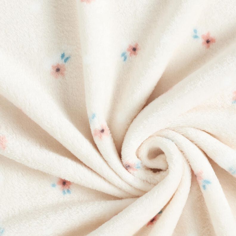 Cosy Fleece little flower – light beige/salmon, image number 3