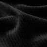 Stretchy wide corduroy – black,  thumbnail number 2