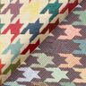 Decor Fabric Tapestry Fabric colourful houndstooth – light beige/blue,  thumbnail number 4