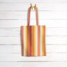 awning fabric melange stripes – terracotta/mustard,  thumbnail number 8