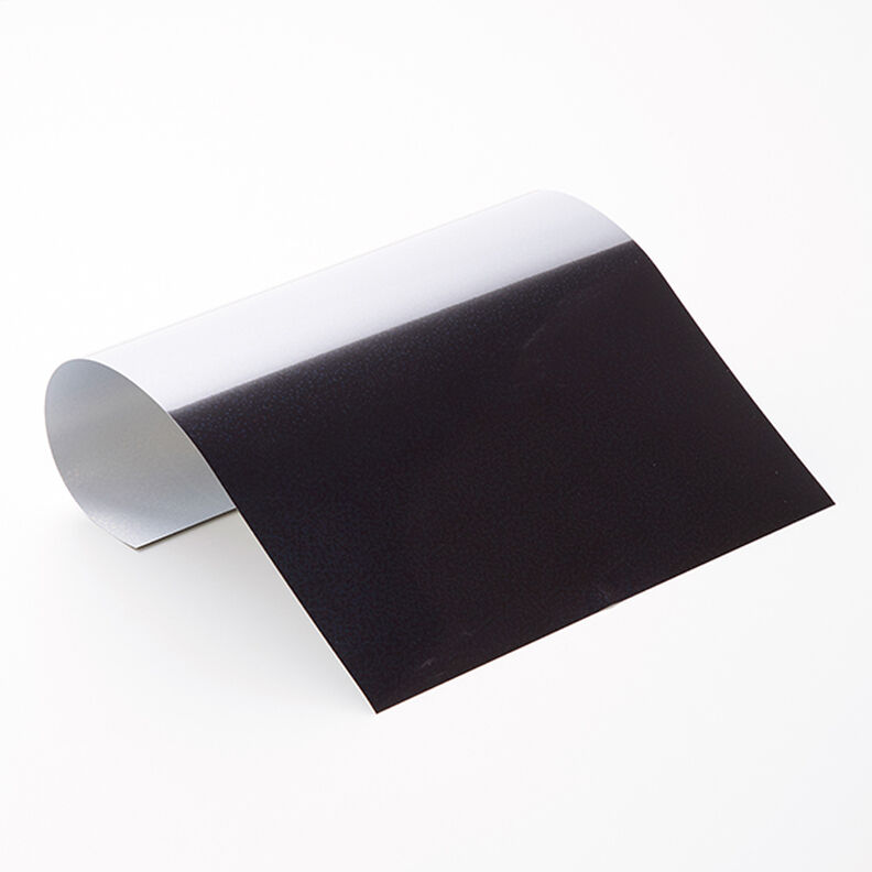 Metallic design iron-on film Din A4 – black,  image number 1