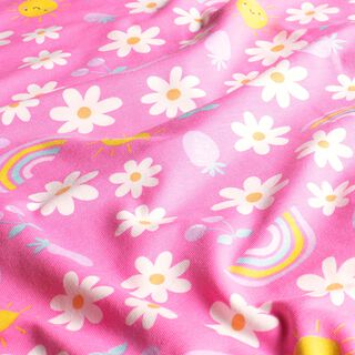 Cotton Jersey Summer in the air – pink, 