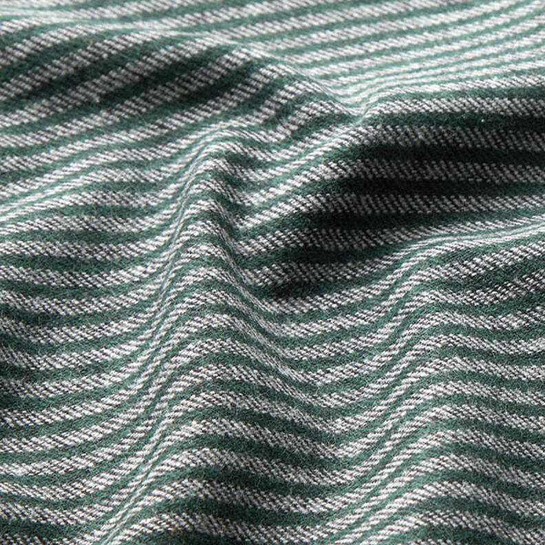 striped trouser fabric – dark green/grey,  image number 2