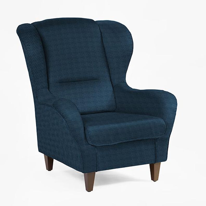 Upholstery Fabric Cord-Look Fjord – midnight blue,  image number 5