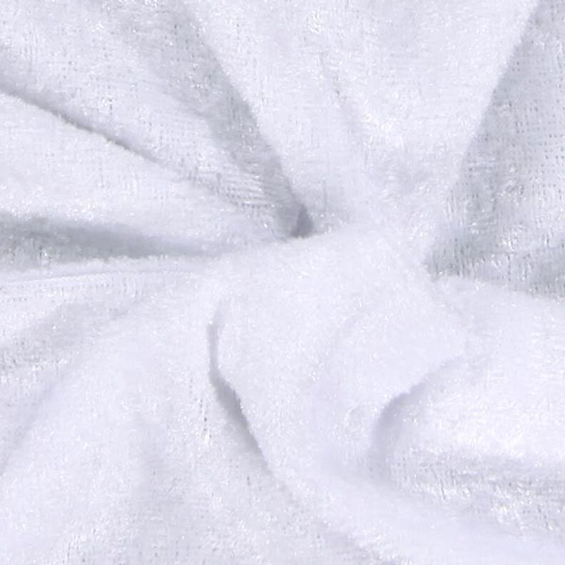 Panne velvet – white,  image number 2