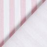 Decor Fabric Half Panama Vertical stripes – rosé/white,  thumbnail number 4