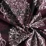 Cotton Jersey Mandalas | Glitzerpüppi – merlot/silver grey,  thumbnail number 3