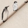 Half Panama Decor Fabric Penguins – natural,  thumbnail number 6