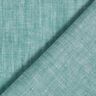 Mottled pure linen – aqua blue,  thumbnail number 4