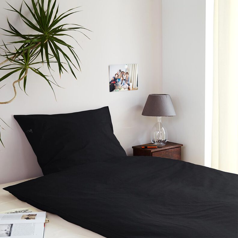 Sateen Plain – black,  image number 7