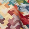Decor Fabric Tapestry Fabric tetris – carmine/green,  thumbnail number 2