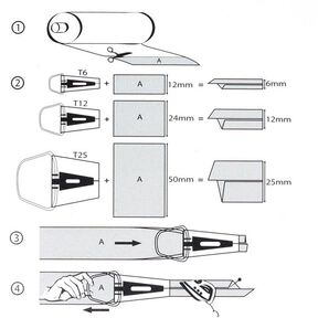 Bias Binding Shaper 25 mm, 