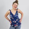 FRAU MAYA - summer top with a knot, Studio Schnittreif | XS - L,  thumbnail number 2