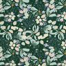 viscose fabric Spring Blossoms Digital Print – dark green/pale mint,  thumbnail number 1