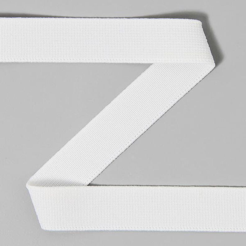 Smooth elastic tape 501 – white | YKK,  image number 1