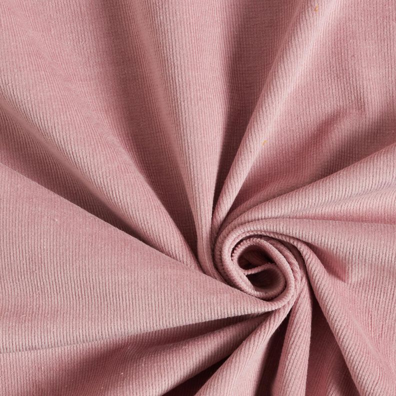 Stretchy fine corduroy – dusky pink,  image number 1