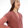 FRAU ULLI - short sleeveless jumper with a V-neck, Studio Schnittreif | XS - XXL,  thumbnail number 5
