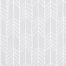 Decor Fabric Half Panama Arrow Pattern – light grey,  thumbnail number 1