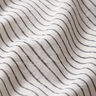 Blouse Fabric Cotton Blend wide Stripes – offwhite/black,  thumbnail number 2