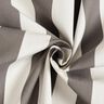 Outdoor Fabric Canvas Block Stripes – stone grey/ivory,  thumbnail number 3