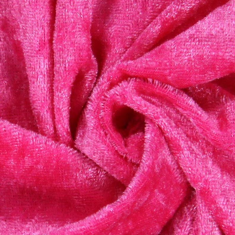 Panne velvet – intense pink,  image number 2