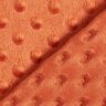 Cosy Fleece Embossed Dots – terracotta,  thumbnail number 4