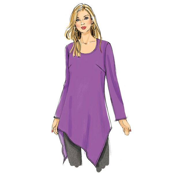 Top / Tunic, Butterick 6263 | 18W - 24W,  image number 4