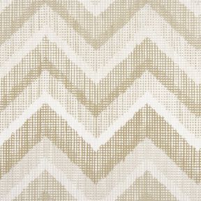 Decor Fabric Half Panama Chevron – natural/dune, 
