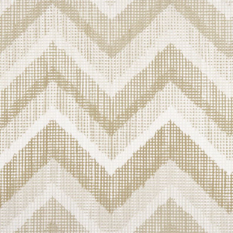 Decor Fabric Half Panama Chevron – natural/dune, image number 1