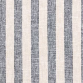 Linen Blend Stripes &ndash; natural/navy blue, 