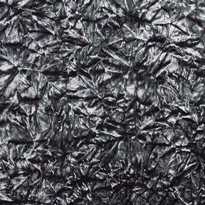 Crushed stretch velvet – antique silver, 