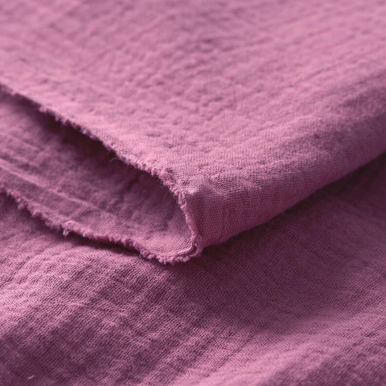 Double Gauze/Muslin – hollyhock,  image number 5