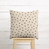 Decor Fabric Half Panama little hearts – black/natural,  thumbnail number 6