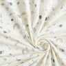 Cotton Jersey snails, mushrooms and rainbows – offwhite,  thumbnail number 3