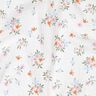 GOTS Double Gauze/Muslin cute little flowers  | Poppy Fabrics – ivory/orange,  thumbnail number 2