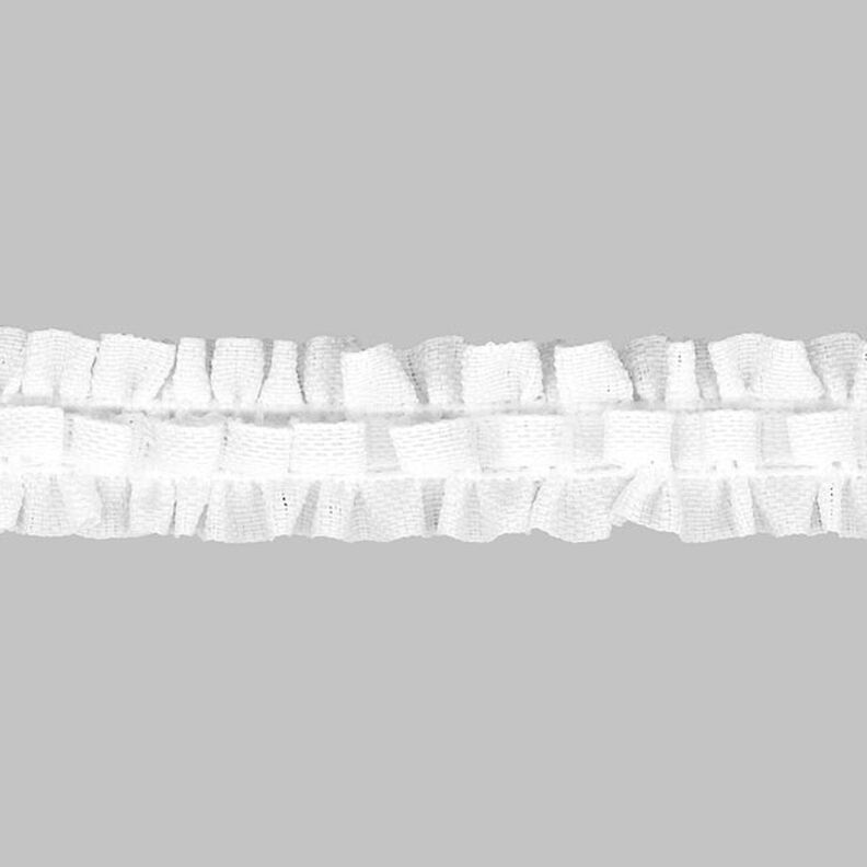 Gathered Curtain Tape, 22mm – white | Gerster,  image number 1