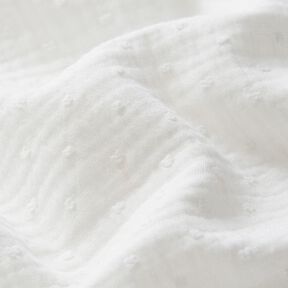 Double Gauze/Muslin dobby – offwhite, 