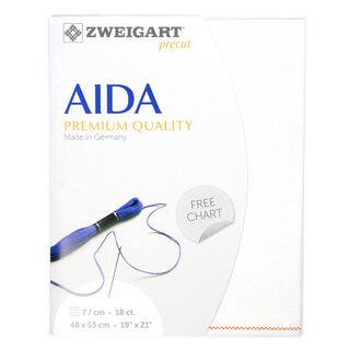 Fine Aida - 48 x 53 cm | 19" x 21", 1, 