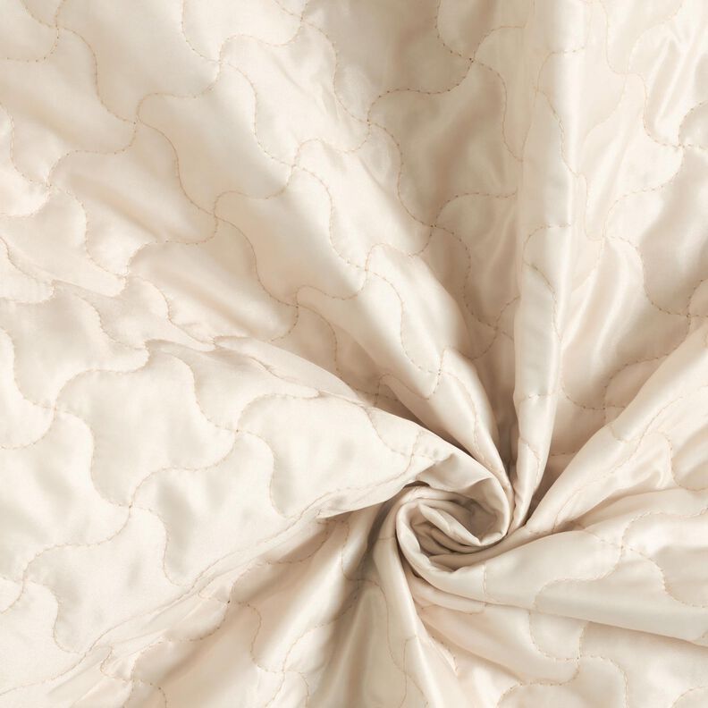 Quilted fabric abstract diamonds – cashew,  image number 4