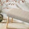 Upholstery Fabric Velvet Honeycomb Quilt – sand,  thumbnail number 7