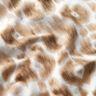 GOTS French terry batik leopard print | TCC x LOOKS by Wolfgang Joop – fawn/cream,  thumbnail number 3