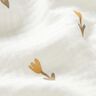 Double Gauze/Muslin Little flowers – ivory,  thumbnail number 2