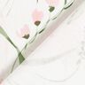 Decor Fabric Half Panama freesias – ivory/light pink,  thumbnail number 4