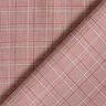 Prince of Wales check cotton blend – white/burgundy,  thumbnail number 4