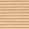 Faux fur wide horizontal stripes – beige,  thumbnail number 1
