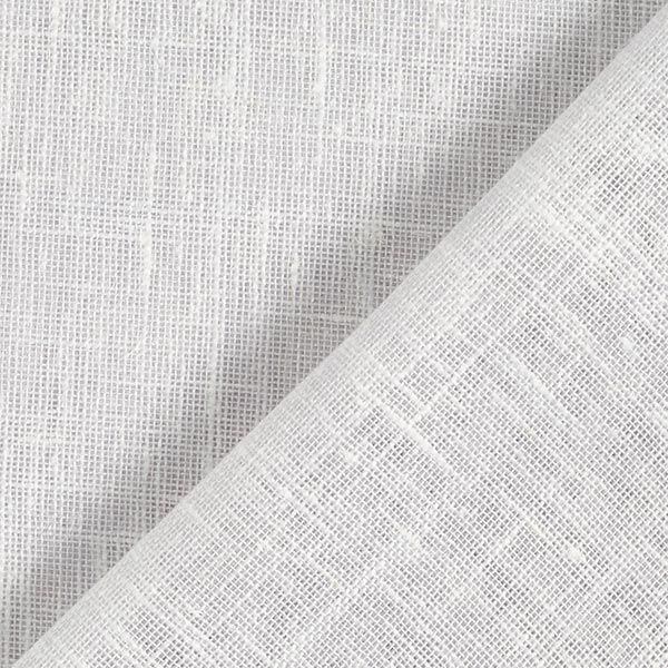 Curtain Fabric Voile Linen Look 300 cm – silver grey,  image number 3