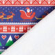 Santa Claus Is Coming Soft Sweatshirt Fabric – indigo,  thumbnail number 4
